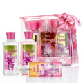 Vital Luxury Bath and Body Care Gift Travel Set,with Body Lotion,Gel and Mist,Pea Flower Scent for Unisex,Great for Gifting and Travel